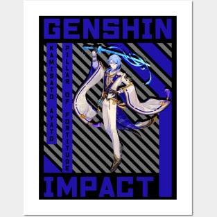 Kamisato Ayato | Genshin Impact Posters and Art